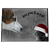 Ben je de kerstman? large cadeautasje (Voorkant)