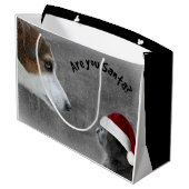 Ben je de kerstman? large cadeautasje (Achterkant Gekanteld)