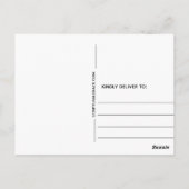 Ben je deel van de Inn Crowd? Christelijke kerst Briefkaart (Achterkant)