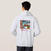 Ben je dit jaar goed geweest? capuchon hoodie (Achterkant volledig)