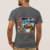 Ben je dit jaar goed geweest? Santa Hoodie T-shirt (Achterkant)