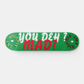 BEN JE DOOD? GEK? 19,7 cm Skateboard Deck (Horizontaal)