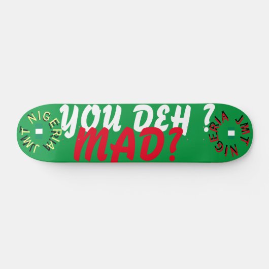 BEN JE DOOD? GEK? 19,7 cm Skateboard Deck (Horizontaal)