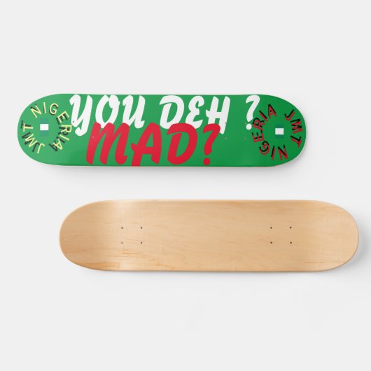 BEN JE DOOD? GEK? 19,7 cm Skateboard Deck (Horizontaal)