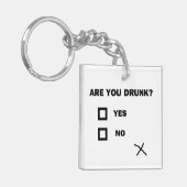 Ben je dronken? sleutelhanger (Voorkant Links)