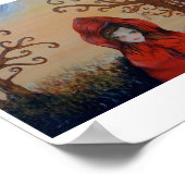 Ben je echt een kleine rode Roodhood? Poster (Hoek)