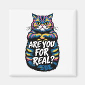 Ben Je Echt Grappig Grumpy Cat Magneet (Voorkant)