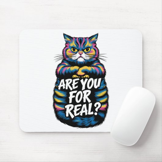 Ben Je Echt Grappig Grumpy Cat Muismat (Met muis)