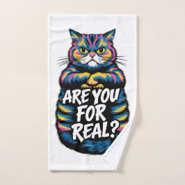 Ben Je Echt Grumpy Cat Handdoek