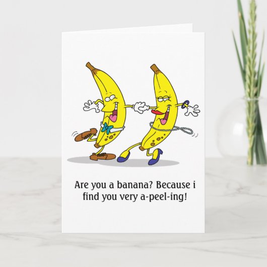 Ben je een banaan? kaart (Voorkant)