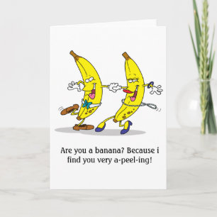 Ben je een banaan? kaart