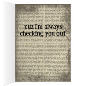 Ben je een bibliotheekboek?  Valentijnse (Binnen (Rechts))