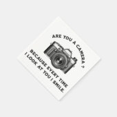 Ben je een camera? Want elke keer als ik naar je k Servet (Hoek)