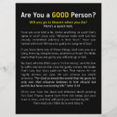 Ben je een goed persoon? Christelijk geloof volled (Voorkant)