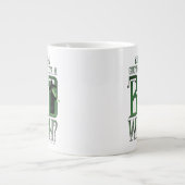 Ben je een goede heks of een slechte heks? grote koffiekop (Voorkant)