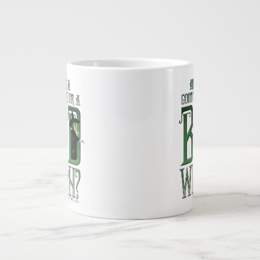 Ben je een goede heks of een slechte heks? grote koffiekop (Voorkant)