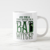 Ben je een goede heks of een slechte heks? grote koffiekop (Rechts)