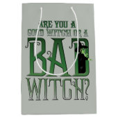 Ben je een goede heks of een slechte heks? medium cadeauzakje (Voorkant)