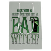 Ben je een goede heks of een slechte heks? medium cadeauzakje (Achterkant)