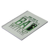 Ben je een goede heks of een slechte heks? notitieboek (Linkerzijde)