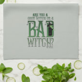 Ben je een goede heks of een slechte heks? theedoek (Gevouwen)