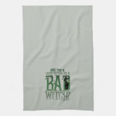 Ben je een goede heks of een slechte heks? theedoek (Verticaal)