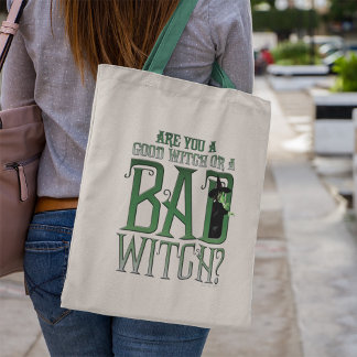 Ben je een goede heks of een slechte heks? tote bag