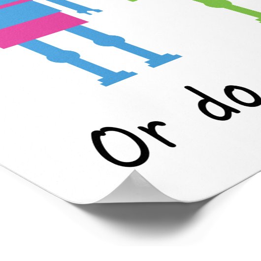 Ben je een Robot? Poster (Hoek)