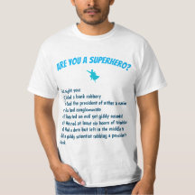 Ben je een superheld? T-shirt