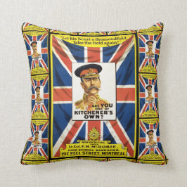 Ben je een van Kitchener's eigen? Kussen