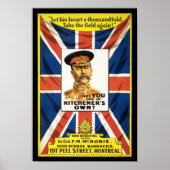 Ben je een van Kitchener's eigen? Poster (Voorkant)