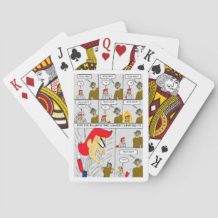 Ben je erin geslaagd? pokerkaarten
