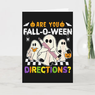 Ben Je Fall O Ween Richtingen Geest Christelijke H Kaart
