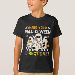Ben Je Fall O Ween Richtingen Geest Christian Hal T-shirt