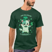 Ben je Feline Lucky? T-shirt (Voorkant)
