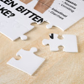 Ben je gebeten door een slang? (Snake Bite) Legpuzzel (Zijkant)