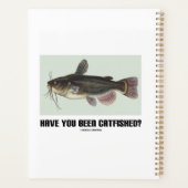Ben je gecatfisht? Catfish Vraag Humor Planner (Achterkant)