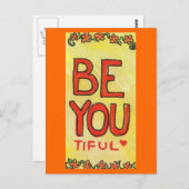 Ben je gek? briefkaart (Voorkant / Achterkant)