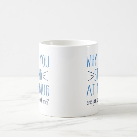 Ben je geobsedeerd door mij? koffiemok (Center)