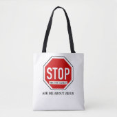 Ben je gered Christelijke getuige? Tote Bag (Voorkant)