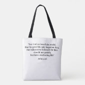Ben je gered Christelijke getuige? Tote Bag (Achterkant)