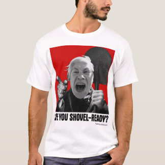 Ben je gereed voor schokdempers? (Yelling Yelena) T-shirt