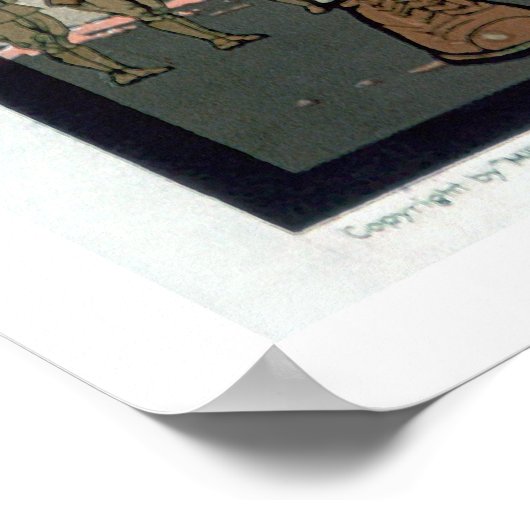 Ben je getraind om te verdedigen? (US02066) Poster (Hoek)