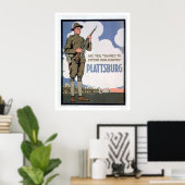 Ben je getraind om te verdedigen? (US02066) Poster (Thuiskantoor)