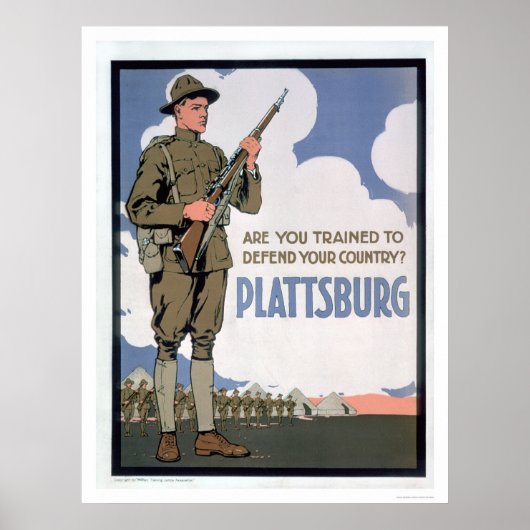 Ben je getraind om te verdedigen? (US02066) Poster (Voorkant)