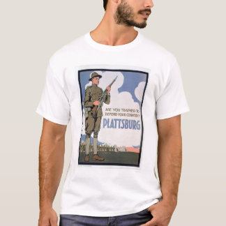Ben je getraind om te verdedigen? (US02066) T-shirt