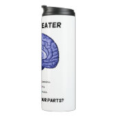 Ben je groter dan de som van je delen? Brain Thermosbeker (Geroteerd rechts)