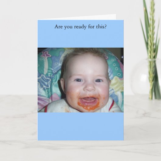 Ben je hier klaar voor? kaart (Voorkant)