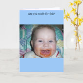 Ben je hier klaar voor? kaart (Gele Bloem)