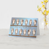 Ben je HOE oud? Een merkwaardige verjaardagskaart. Kaart (Gele Bloem)